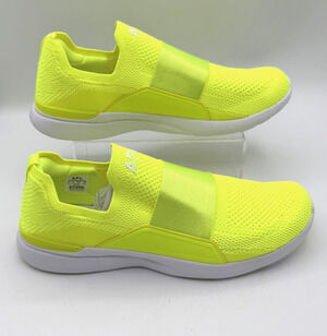 APL Athletic Propulsion Labs TechLoom Bliss Mens Size 11.5 Neon Yellow, Run NIB